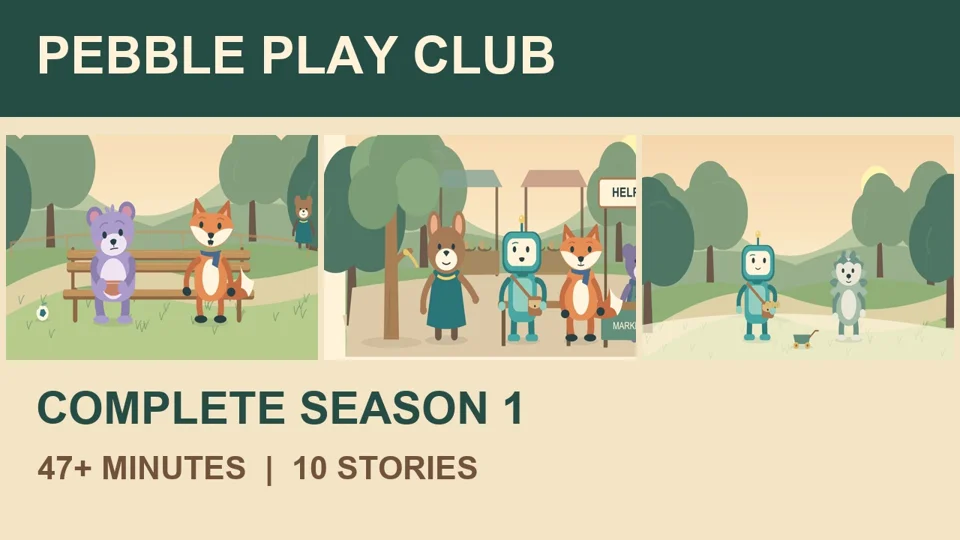 Pebble Play Club Complete Season 1 | All 10 Episodes | 47+ Minutes